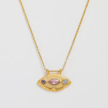 Load image into Gallery viewer, Eye Pendant Gold