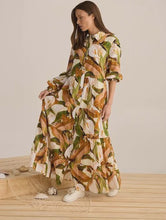 Load image into Gallery viewer, Fly Away Dress Autumn Jungle