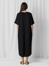 Load image into Gallery viewer, Tee Dress Black
