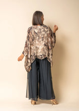 Load image into Gallery viewer, Thea Silk Top Mocha