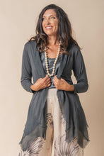 Load image into Gallery viewer, Lina Silk Top Granite