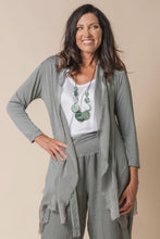 Load image into Gallery viewer, Lina Silk Top GumLeaf