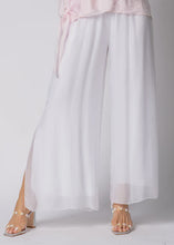 Load image into Gallery viewer, Gia Silk Pants White
