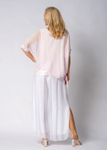 Load image into Gallery viewer, Gia Silk Pants White

