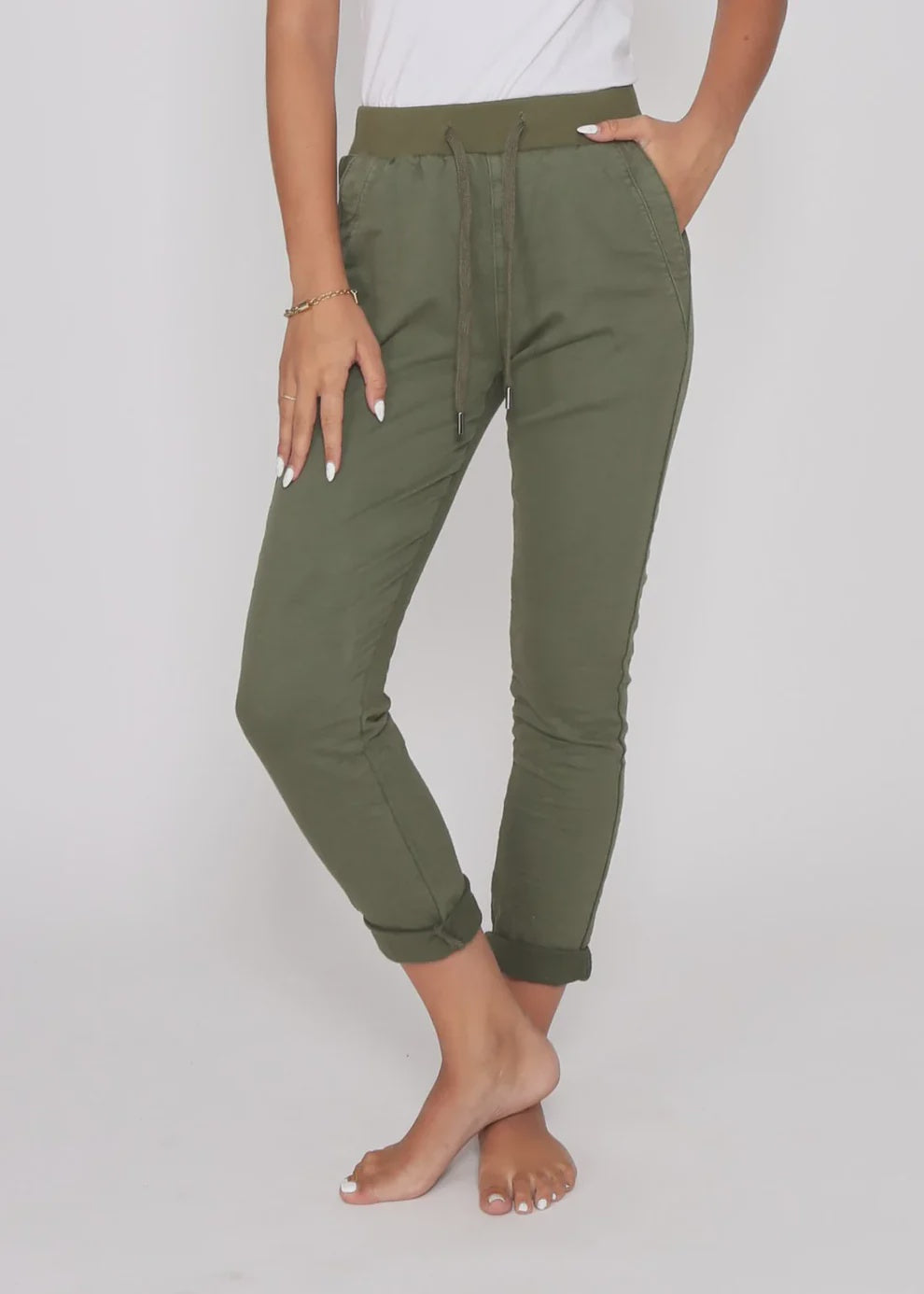 Riley Jogger Khaki