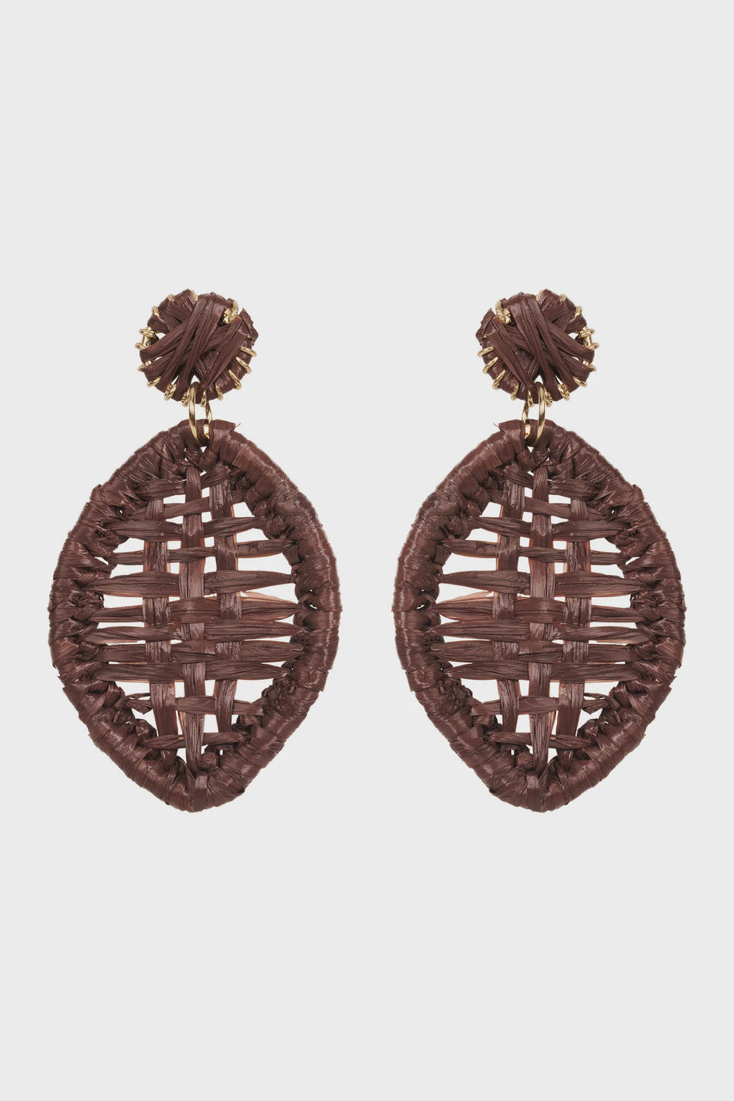Matera Drop Earring Choc Tear