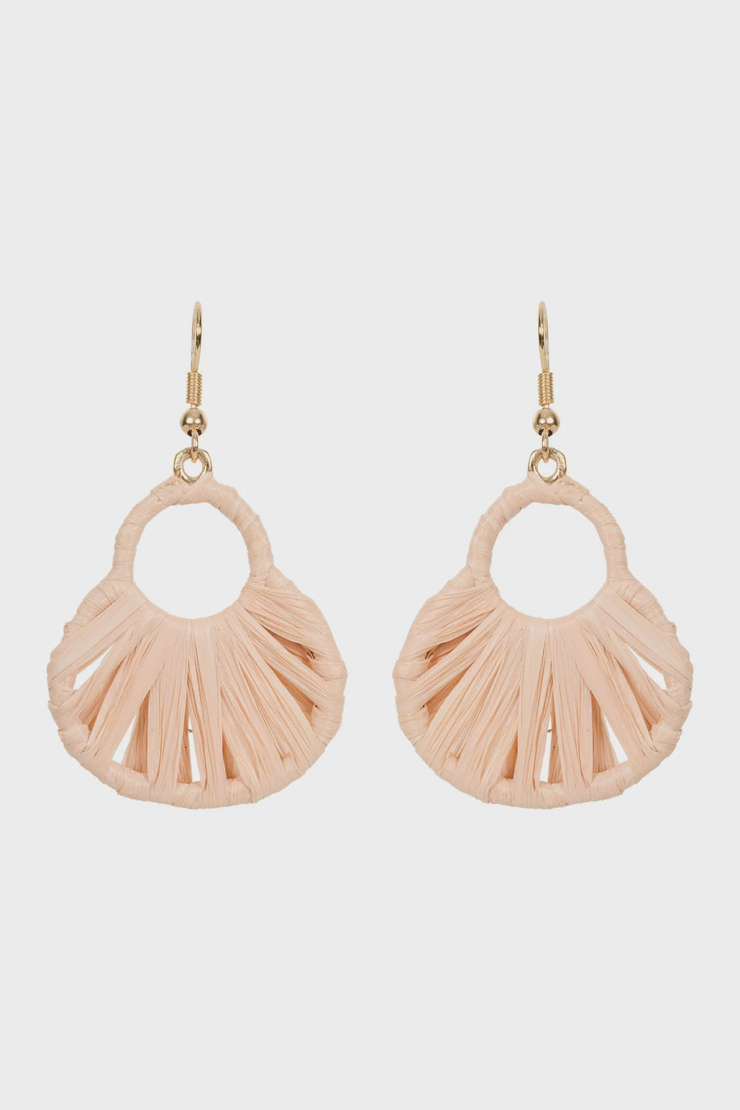 Matera Drop Earring Raw Weave