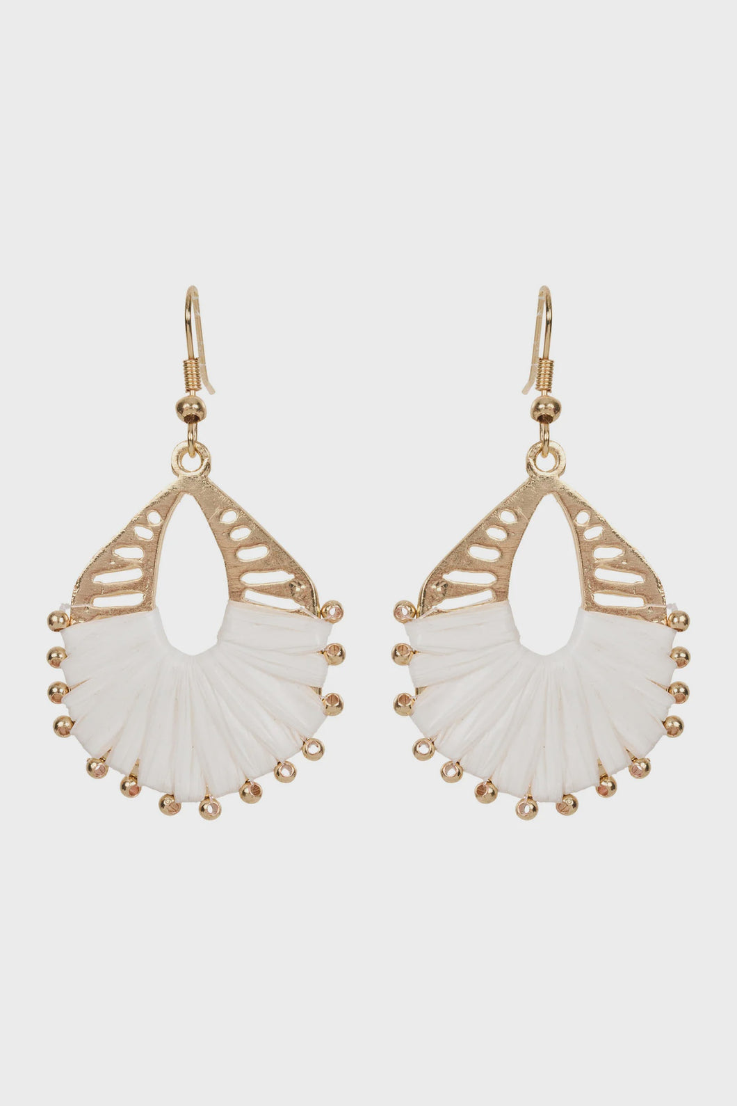 Matera Mix Earring Gold Weave