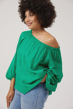 Load image into Gallery viewer, Kenya Off Shoulder Top - Green
