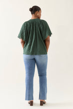 Load image into Gallery viewer, Esther Shirred Top - Myrtle
