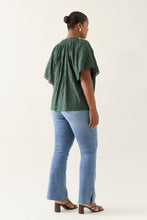 Load image into Gallery viewer, Esther Shirred Top - Myrtle
