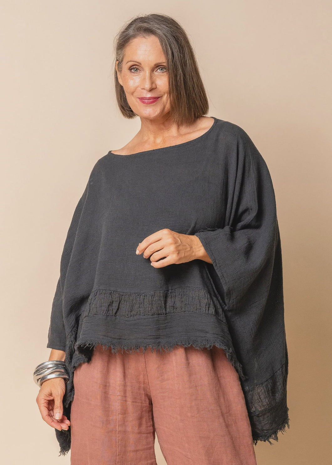 Teegan Top Graphite OS