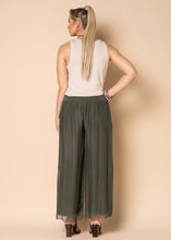 Load image into Gallery viewer, Gia Silk Pant Khaki
