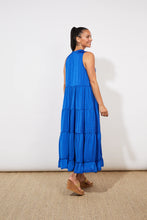 Load image into Gallery viewer, Barbados Tiered Maxi - Cobalt

