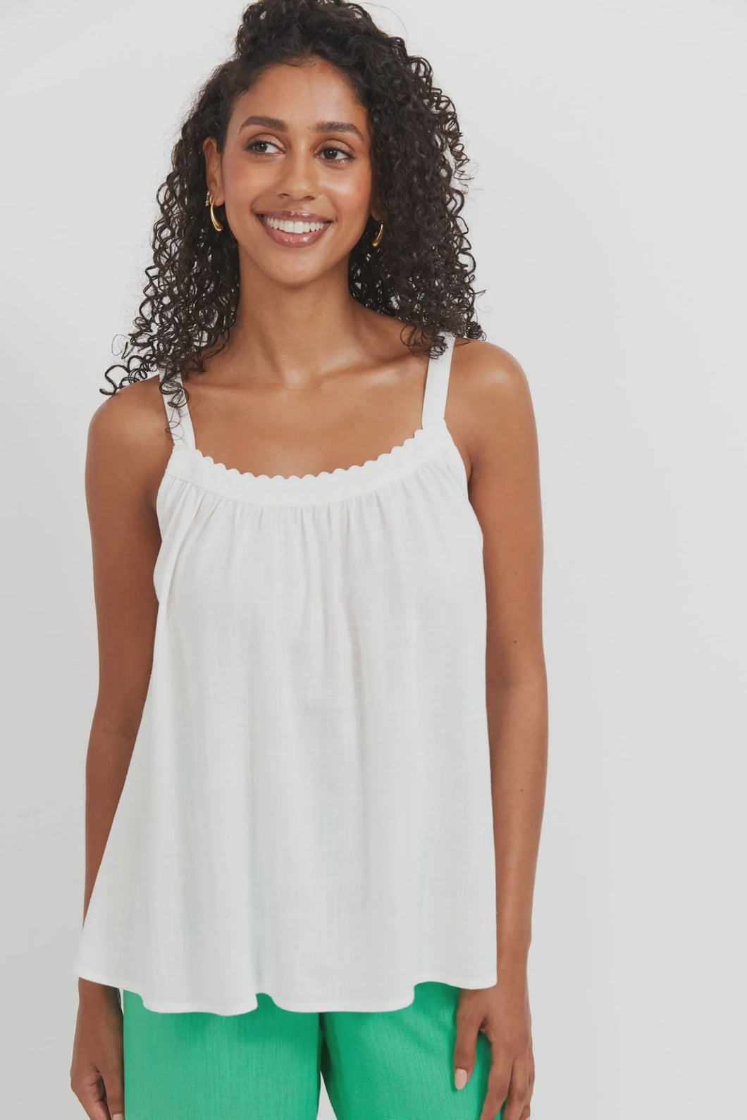 Haiti Tank - White