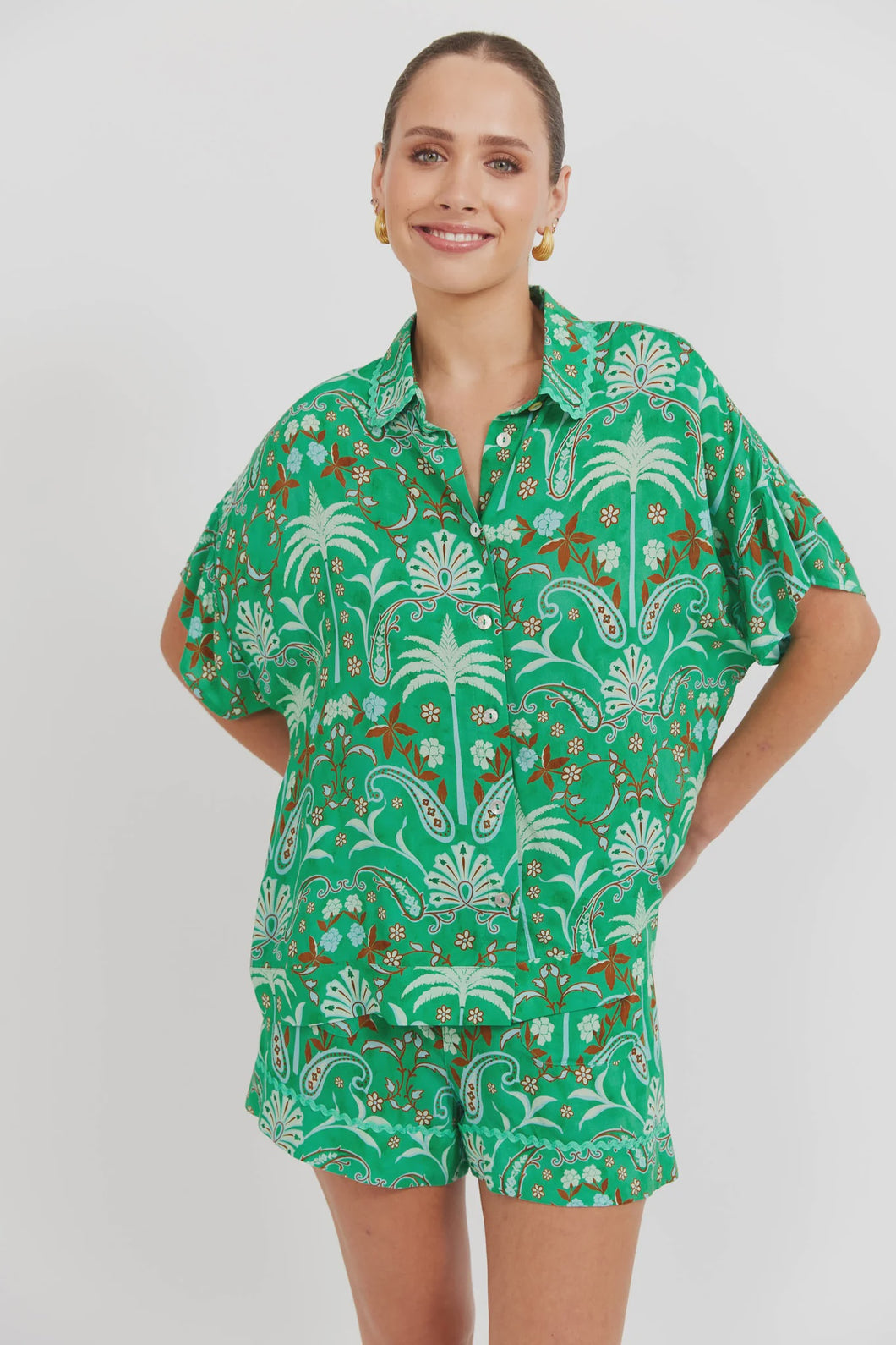 Haiti Shirt - Palms