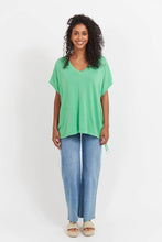 Load image into Gallery viewer, Haiti Tie Knit Top - Green
