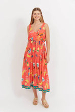 Load image into Gallery viewer, Cabana Tie Dress - Brasil Coral
