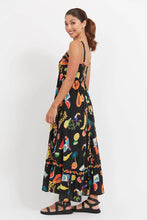 Load image into Gallery viewer, Cabana Tank Maxi Dress - Brasil Black
