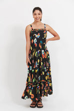 Load image into Gallery viewer, Cabana Tank Maxi Dress - Brasil Black
