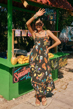 Load image into Gallery viewer, Cabana Tank Maxi Dress - Brasil Black
