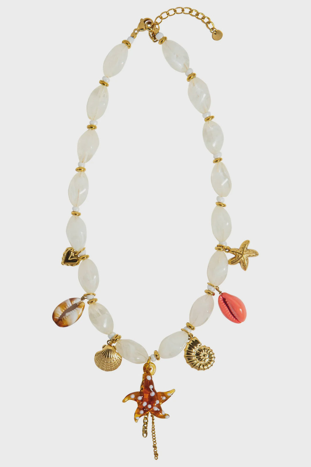 Cabana Necklace Bisque