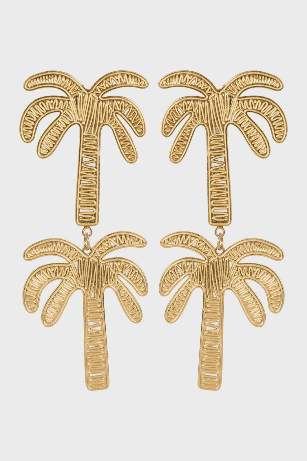 Haiti Stud Earring Palm