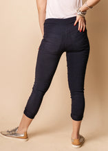 Load image into Gallery viewer, Avery Cotton Blend Pants Navy
