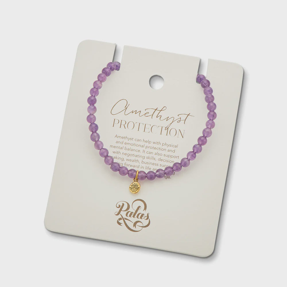 Amethyst Healing Gem Bracelet