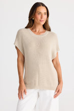 Load image into Gallery viewer, Limo Knit Tee Natural
