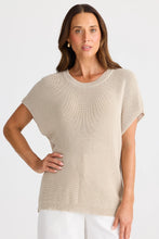 Load image into Gallery viewer, Limo Knit Tee Natural
