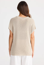 Load image into Gallery viewer, Limo Knit Tee Natural
