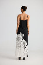 Load image into Gallery viewer, Angelique Maxi Dress Noir Bloom
