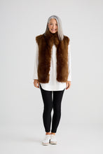 Load image into Gallery viewer, Vivienne Fur Vest Mink
