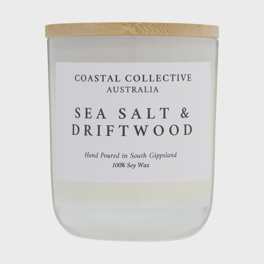 Sea Salt & Driftwood Jar Candle