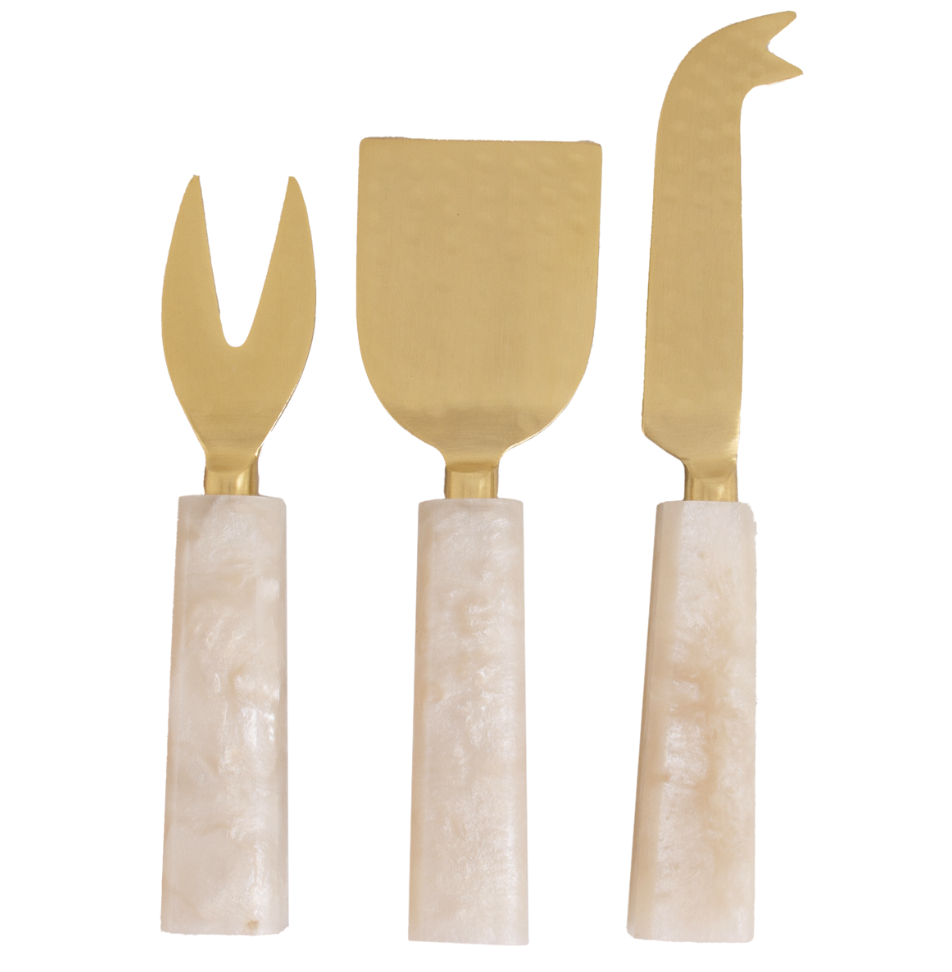 Cheese Knife Set Pearl