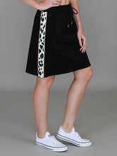 Load image into Gallery viewer, Coco Leopard Terry Skirt
