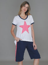 Load image into Gallery viewer, Corinne Pink Star T Shirt

