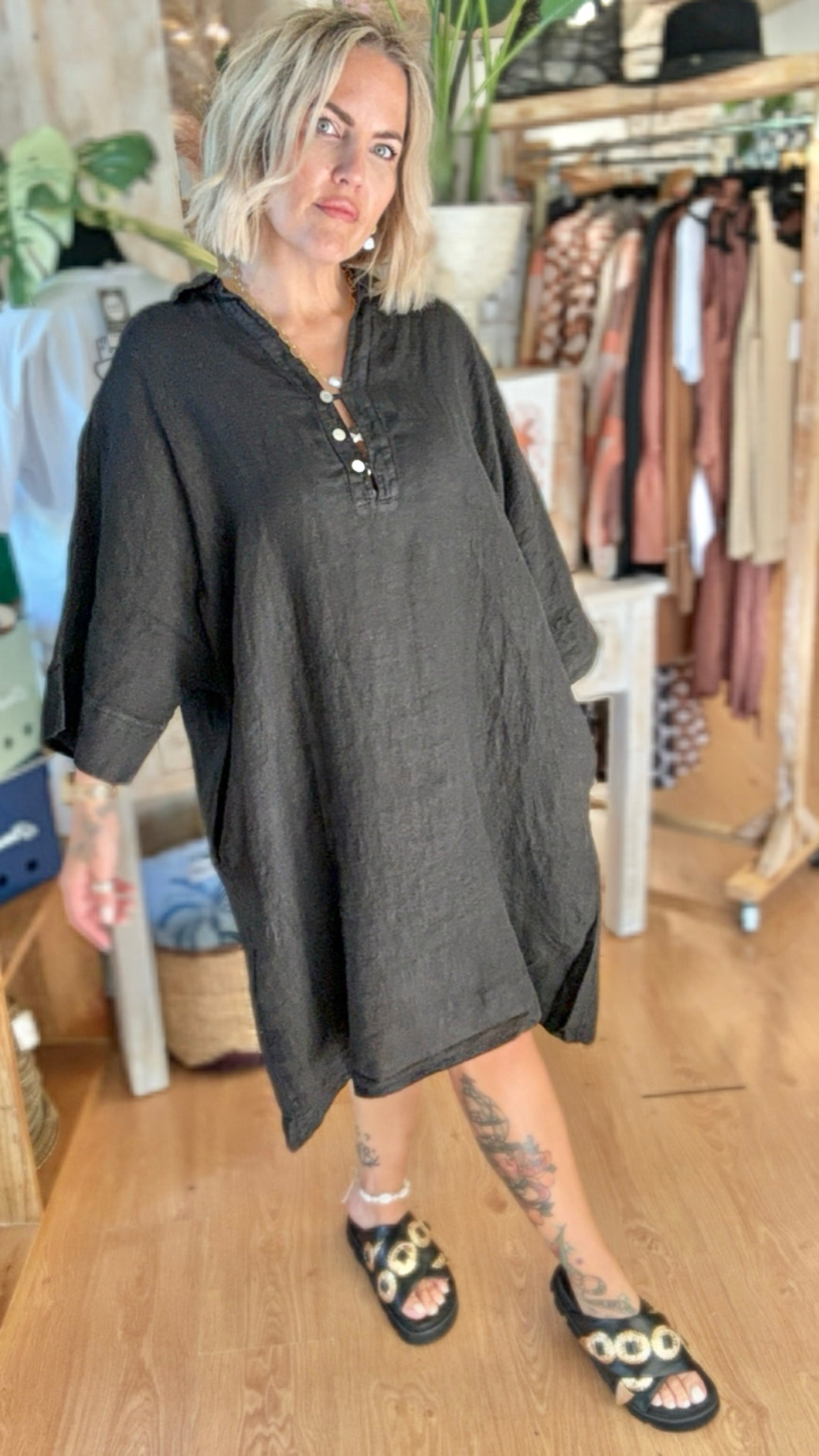 Autonno Dress Black