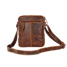 Load image into Gallery viewer, Dalton Leather Vintage Messenger Bag Sandal
