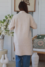 Load image into Gallery viewer, Diamond Knit Cardigan Beige
