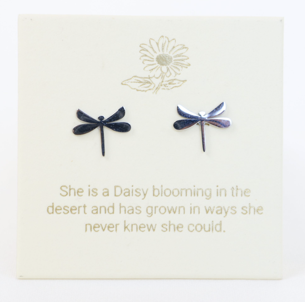 She is Daisy Stud - Silver