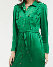 Load image into Gallery viewer, Emerson Shirtdress Green
