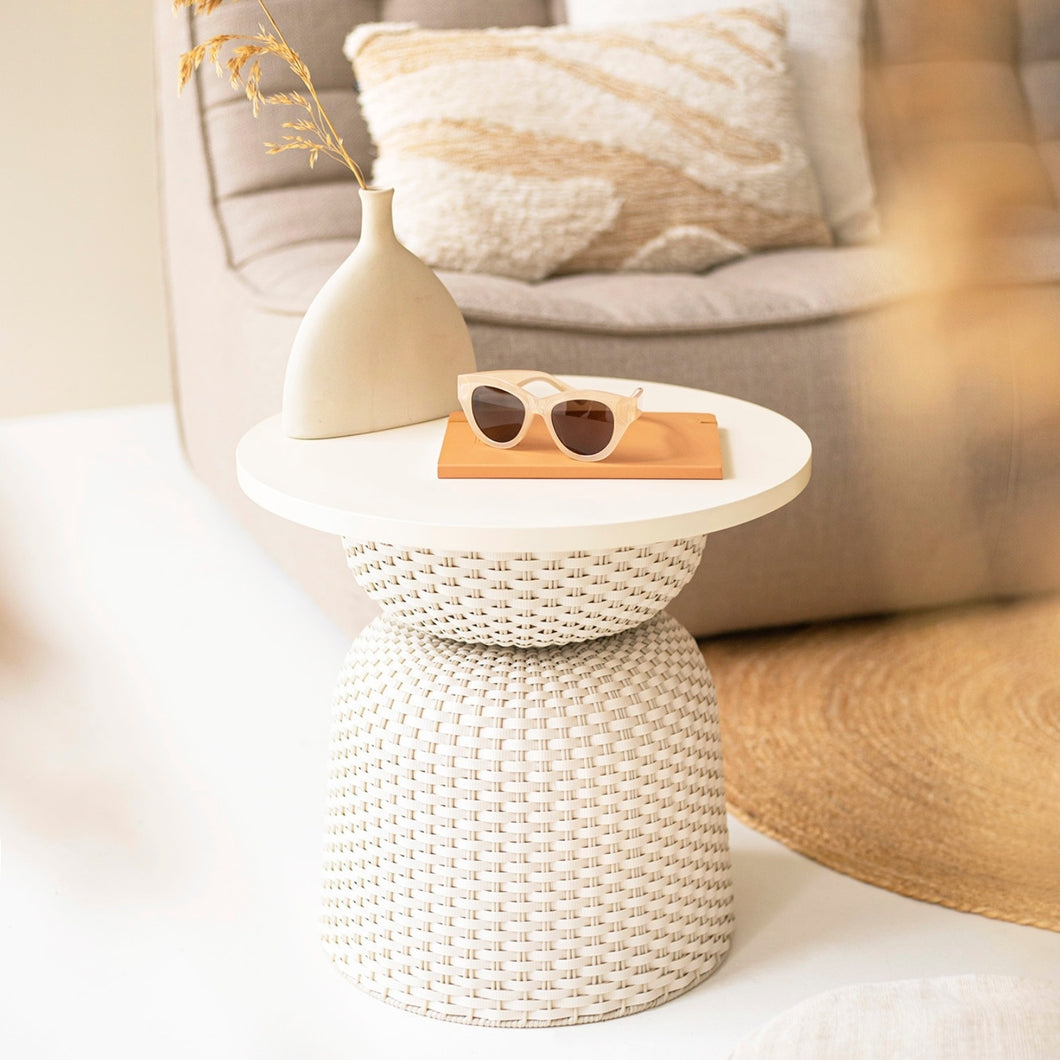 Twist Storage Table - champagne