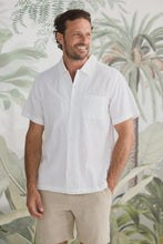 Load image into Gallery viewer, Stanford Short Sleeve Shirt White
