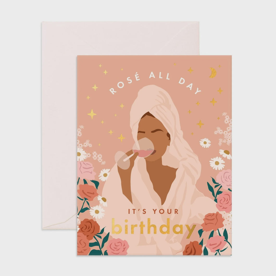 Rose All Day Card