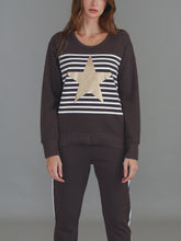 Load image into Gallery viewer, Geneva Star Sweater Truffle
