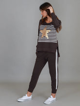Load image into Gallery viewer, Geneva Star Sweater Truffle
