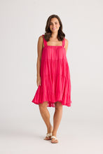 Load image into Gallery viewer, Saunter Dress Raspberry
