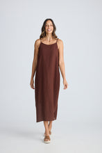 Load image into Gallery viewer, Cliffside Maxi Dress Chocolate
